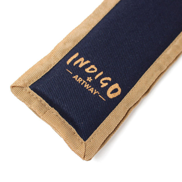 INDIGO Pencil Wallet Set - inc. 6 graded graphite pencils (HB-10B), pencil wallet, Pentel eraser and metal sharpener