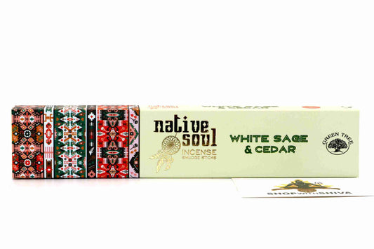 Native Soul Incense ~ White Sage and Cedar