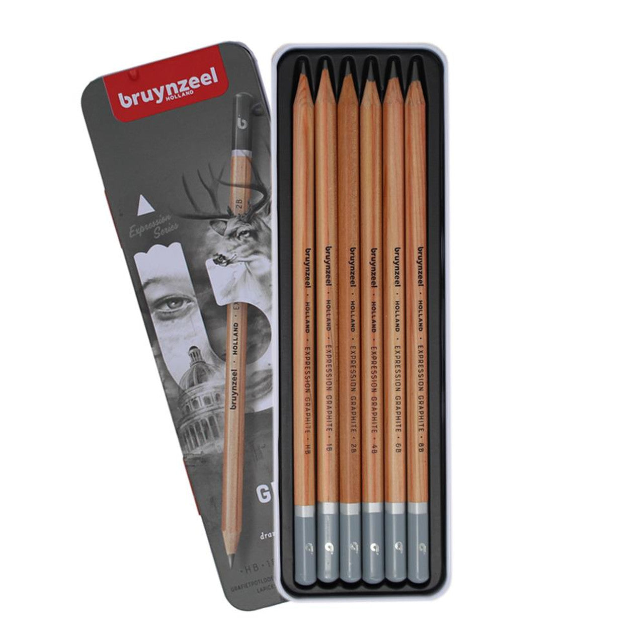 Bruynzeel Expression Graphite Drawing Pencils