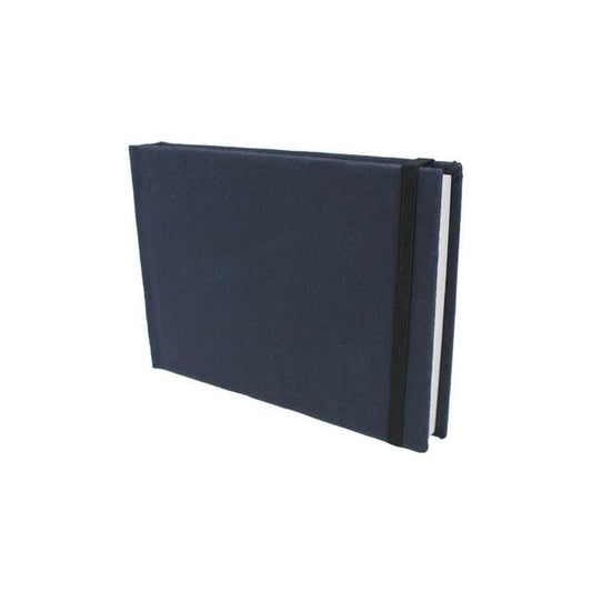 Indigo Handmade cotton rag sketchbook